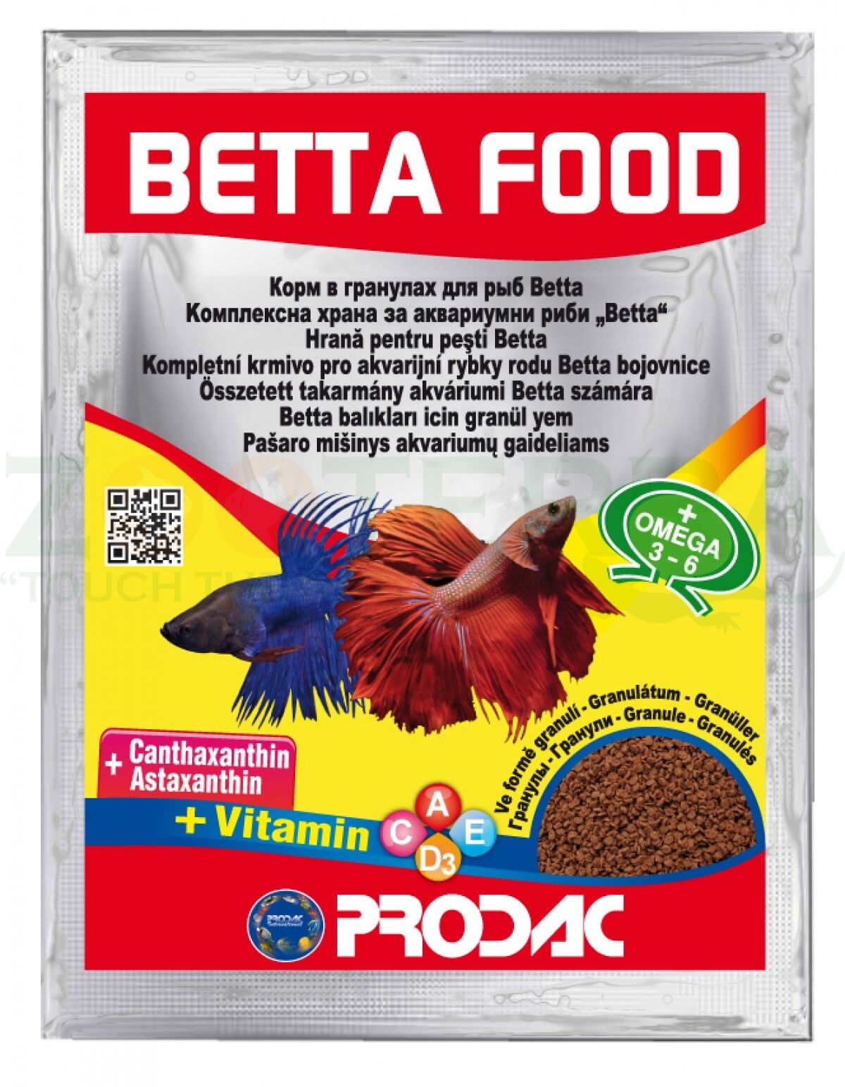 Acvariumistică :: Prodac Betta Food 12 gr